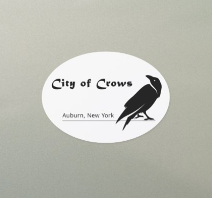 City of Crows oval logo magnet