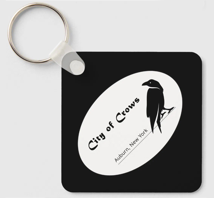 City of Crows logo keychain